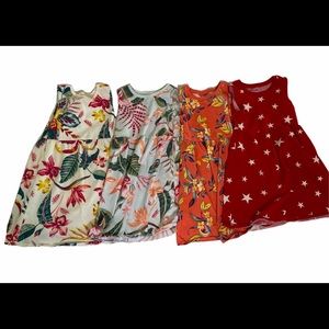 4 OLD NAVY fit and flare dress